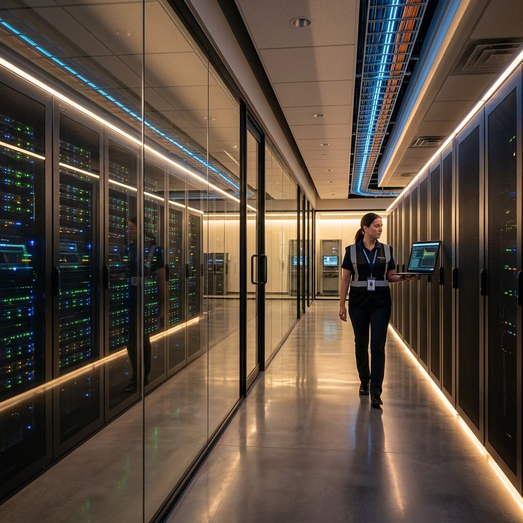 SHA-256 Merkle Ledger Data Center Corridor